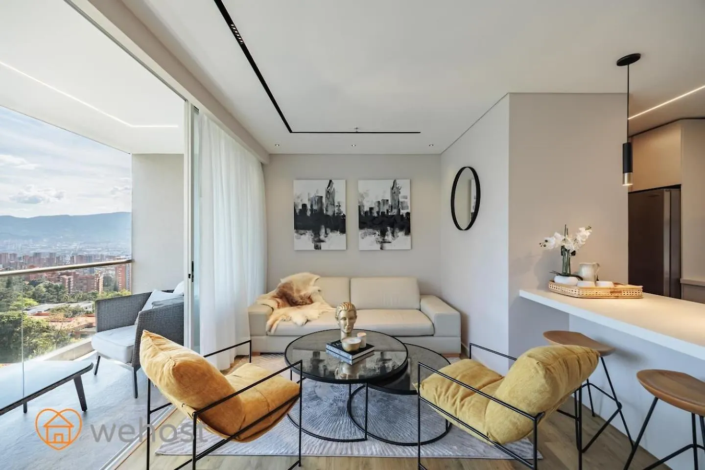 17Th Floor 2 Bedrooms Ac Plus Pool & Gym 1704 Medellin Colombia