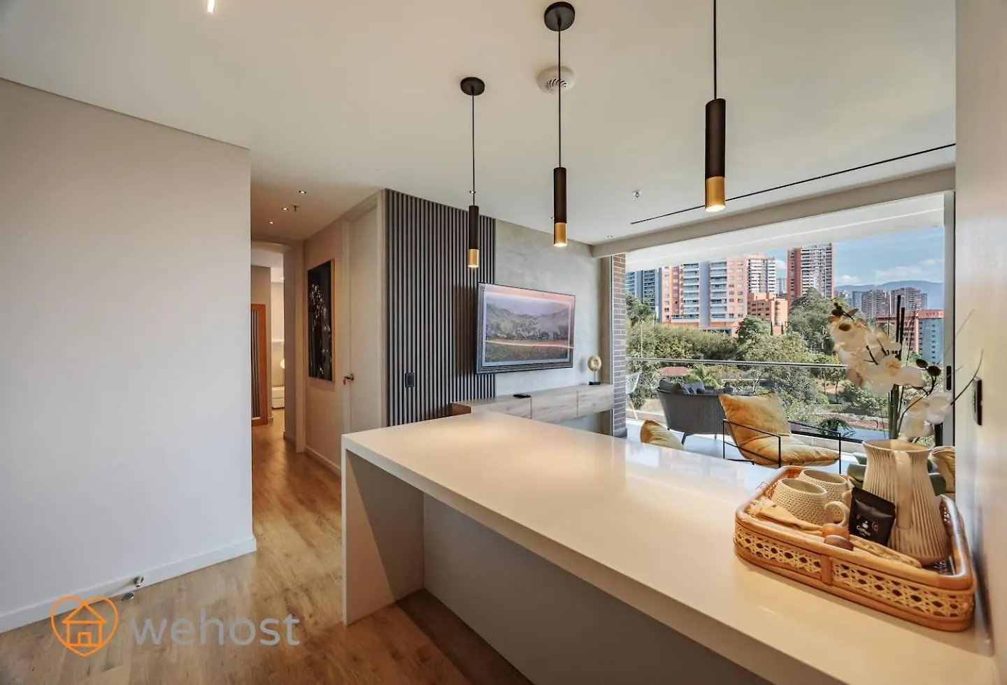 17Th Floor 2 Bedrooms Ac Plus Pool & Gym 1704 Medellin